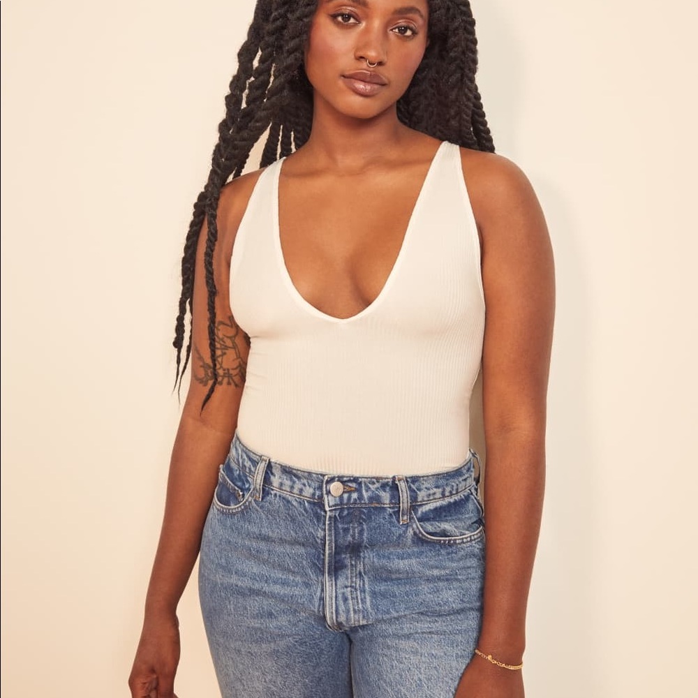 Never worn Reformation Maui Tank Top